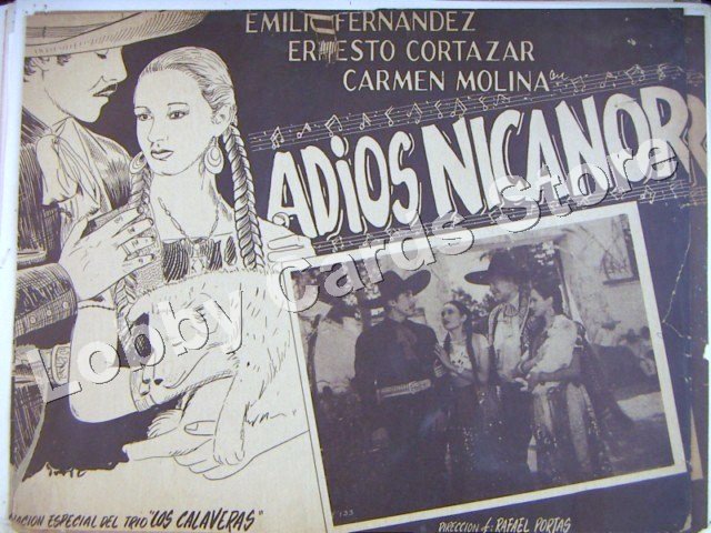 EMILIO FERNANDEZ/ADIOS NICANOR